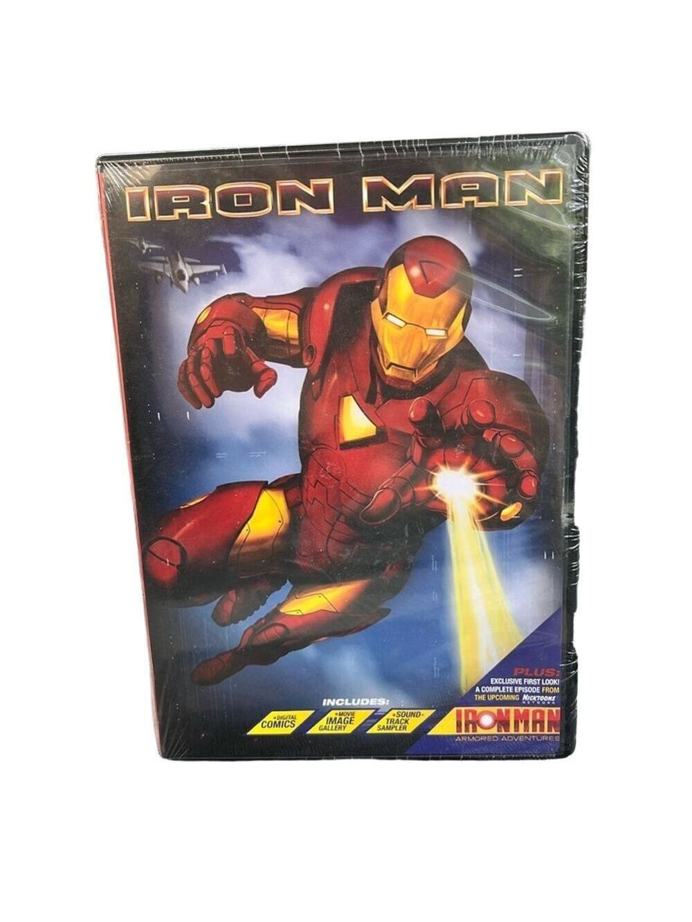 Sealed NEW Iron Man DVD - Red and Yellow